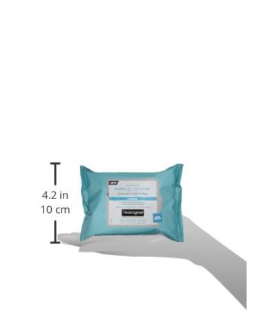 Neutrogena Hydrating Makeup Remover Wipes - 25ct Pack | Alcohol-Free Facial Cleansing Towelettes for Conditioning Skin, Removing Makeup & Waterproof Mascara - Buy Online on GoSupps.com