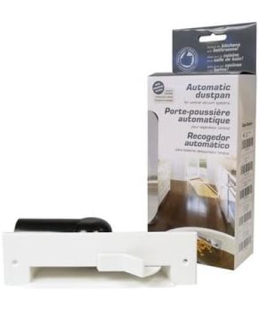 White Automatic Dustpan Sweep Inlet White with Low Profile Fitting - Buy Online on GoSupps.com