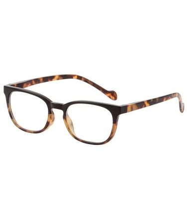Dallas Reading Glasses Tortoise and Black 1.25
