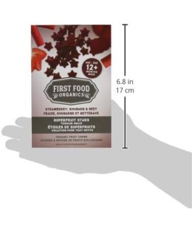 First Food Organics Strawberry Rhubarb and Beet 90g - Buy Online on GoSupps.com