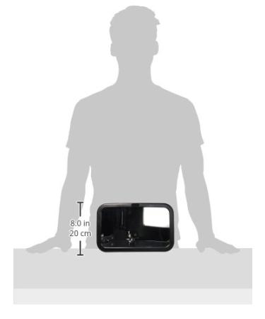Twins Baby Practical Rear View Mirror for Baby Carrier & Child Seat - Rotatable & Tiltable for Safe Travel - Buy Online on GoSupps.com