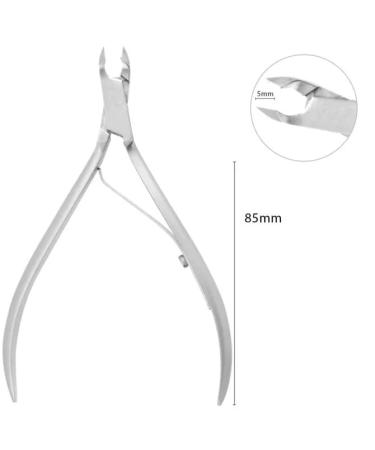 Neonail Nail Skin Pliers 5mm - Precision Nail Clippers & Tongs for Fingernail & Toenail Care - 1 Pack - Buy Online on GoSupps.com