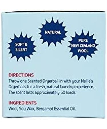 Nellie's Scented Dryer Ball - Bergamot | Eco-Friendly Laundry Essential - Buy Online on GoSupps.com