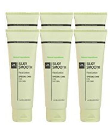 DK ELAN Silky Smooth Face Lotion (Pack of 6) New Natural Moisturizer for dry scaly wrinkled skin