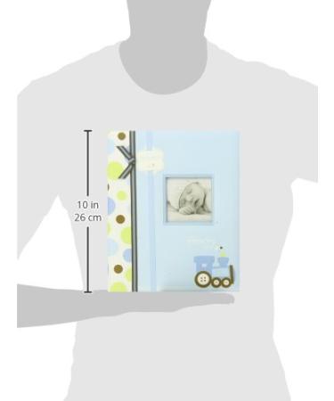 Lil Peach Train Baby Five Year Memory Book - Capture and Cherish Your Baby's First Years in Blue - Buy Online on GoSupps.com