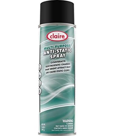 Claire CL955-12pk Multi Purpose Anti-Static Spray - 14 Oz Net Weight 12 Count | International Shipping Available - Buy Online on GoSupps.com