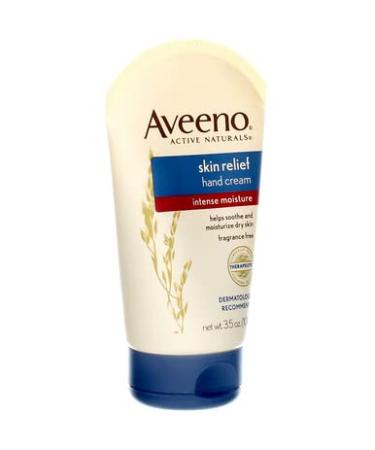 Aveeno Skin Relief Intense Moisture Hand Cream 3.5 oz - Pack of 2 - Buy Online on GoSupps.com