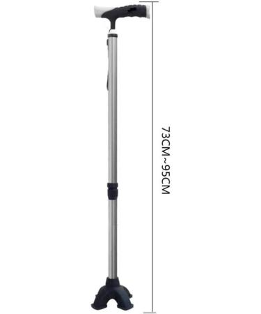 Telescopic Non Slip Crutches Crutch Telescopic Four-legged Crutches Small Four-corner Cane Elderly Adjustment Ultra-light Walking Walker for Arthritis Elderly Seniors & Handicap The New independence - Buy Online on GoSupps.com