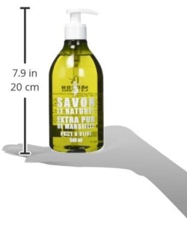 Le Naturel Extra Pure Marseille Olive Oil Soap 500 ml - Buy Online on GoSupps.com