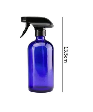LATRAT 250 ml Glass Spray Bottle for Essential Oils & Perfume - Durable Blue Bottle for Hair Salons | International Shipping Available - Buy Online on GoSupps.com