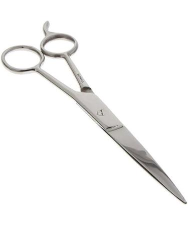 Buy Premium 19 cm Stainless Steel Hair Scissors with Hook - Precision Cutting Tools for a Gentle Finish - Buy Online on GoSupps.com