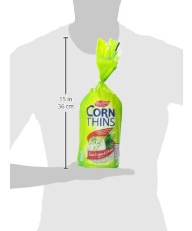 Corn Thins Sour Cream & Chives Corn Cakes 125g - Buy Online on GoSupps.com