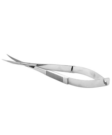 Micro Scissors for Face & Eyelash - Stainless Steel Curved Grafting Tool | International Shipping - Buy Online on GoSupps.com