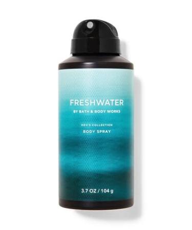 Bath & Body Freshwater for Men deodorizing Body Spray 3.7 Ounce (Packaging Style May Vary) - Buy Online on GoSupps.com