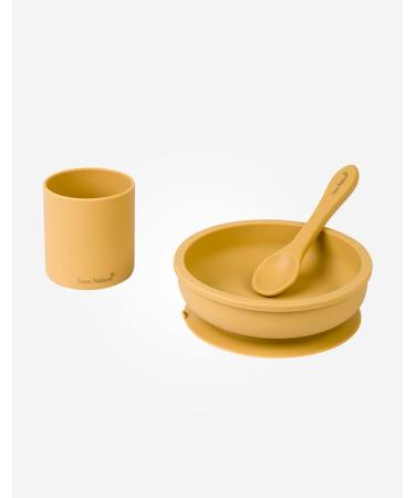 Food set Saro Party food silicone - mustard