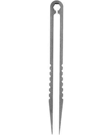 Portable Titanium Alloy EDC Tweezers for Outdoor Survival & Travel | Mini Tool (Original Color) - Buy Online on GoSupps.com