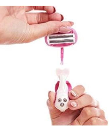 Aveline Women's Silky Smooth Shaving Starter Kit | 6-Blade Razor, Exfoliating Scrub, Shea Butter Cream, & Moisturizing Lotion - Buy Online on GoSupps.com