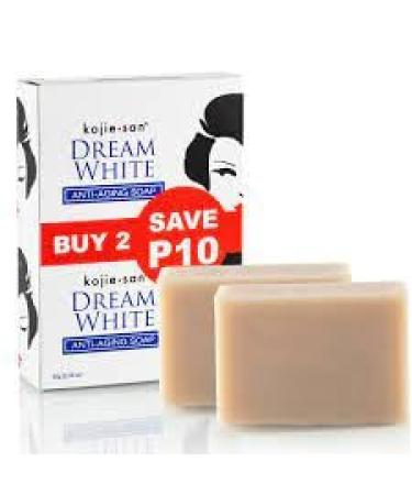 Kojie San Dream White Lot de 2 savons anti- ge 135 g