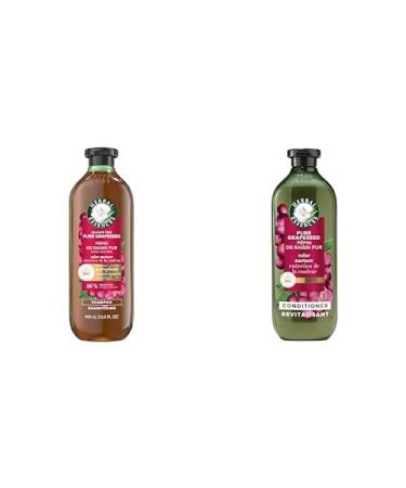 HERBAL ESSENCES PURE PLANTS GRAPESEED COLOUR PROTECT SHAMPOO & CONDITIONER PACK 400 ML EACH