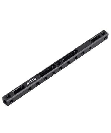 200mm (7.87") Long 15mm Cheese Rod Rail Riser 1/4" Thread Cheese Plate Bar for DSLR Camera Video Camcorder Cage Grip Rig