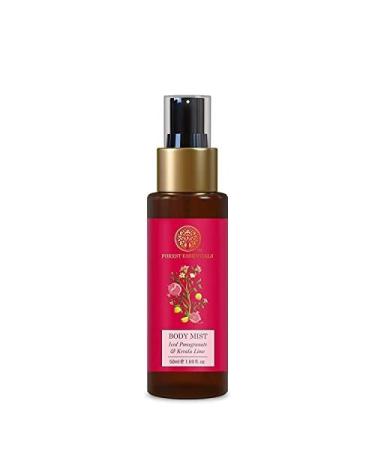 dk NIMAL Forest Essentials Body Mist Iced Pomegranate & Kerala Lime|Hydrates & Scents the Skin|Body Spray For Men And Women