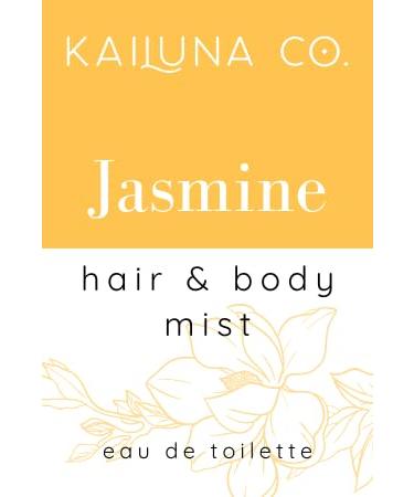 Jasmine Natural Hair & Body Mist Spray Pure Essential and Fragrance Oils Alcohol-Free Handmade in California 0.5Fl Oz Jasmine 0.5 Fl Oz - Buy Online on GoSupps.com