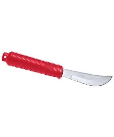 NRS Healthcare Red Handled Cutlery - Rocker Knife