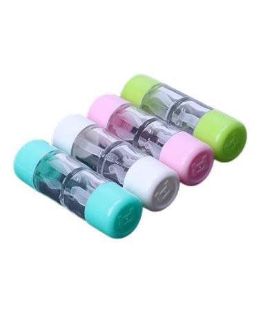 YIZITU Contact Lens Box Bottle Plastic Lens Travel Portable for Suitcase Storage Conta see picture as show