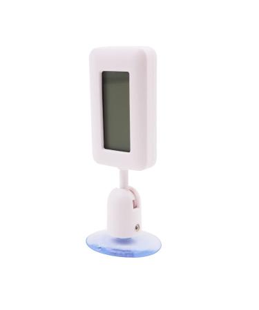 HSTHE SEA Digital Hygrometer Thermometer LCD thermometer Moisture knife with backlight for reptiles vivarium Gewshaus incubator (white )