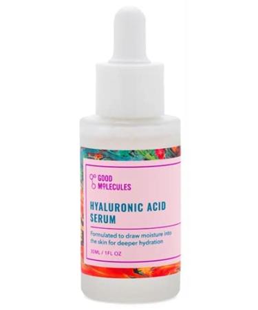 Good Molecules Hyaluronic Acid and Niacinamide Serum Set - 1 Oz. Each | Brighten, Hydrate, Smooth Skin | Lightweight, Water Based Formula | Vegan, Cruelty Free - Buy Online on GoSupps.com