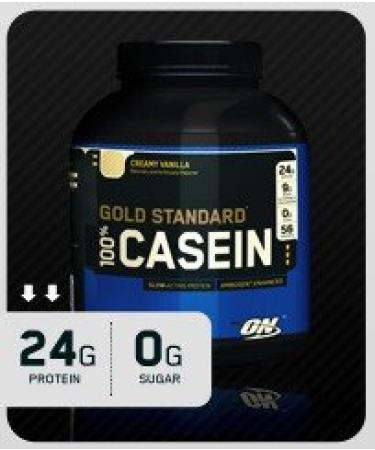 Optimum Nutrition 100% Casein - Vanilla - 2.0 Lb.