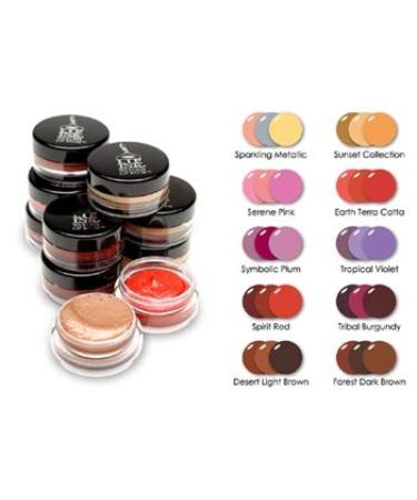 Lip Ink Organic Vegan Tinted Waxless Lip Balm (Serene Pink #1) - Buy Online on GoSupps.com