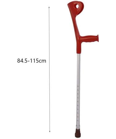 Forearm Crutches Adjustable Cane Crutch Elbow Arm Height Adjustable Cane Aluminum Walking Stick Suitable for Elderly Disabled Children Crut - Buy Online on GoSupps.com