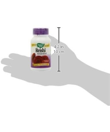 Nature's Way Reishi Mushroom Capsules - Immune Support & Adaptogenic Formula | Non-GMO Project Verified - 100 Count - Buy Online on GoSupps.com