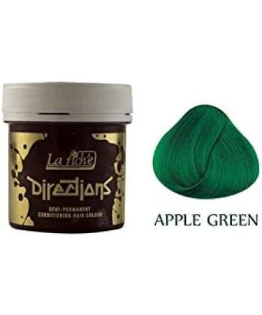 Directions Apple Green Semi-Permanent Hair Dye Vegan Cruelty Free Green by Directions - Buy Online on GoSupps.com