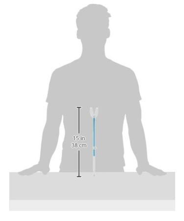 Sammons Preston Bendable Telescopic Mouth Stick | Adjustable Extended Pointer for Typing, Writing & Page Turning | Ideal for Quadriplegics & Paraplegics | 14-19 - Buy Online on GoSupps.com