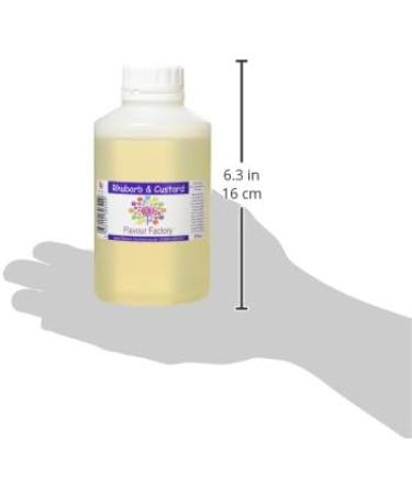 Flavour Factory Intense Food Flavouring Rhubarb & Custard 500ml - Buy Online on GoSupps.com