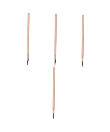 TOVINANNA Eyebrow Shaper Pencil 4pcs Eyebrow Pencil Brow Pencil for Women Wood Brow Pencil Eyebrow Powder Miss Wooden 1 count (Pack of 1) Coffeex4pcs