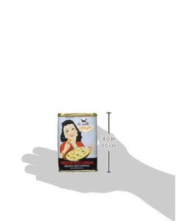 El Avion Smoked Sweet Paprika - Authentic Spanish Paprika Powder (160g) in Decorative Tin - Perfect for Gourmet Cooking - Buy Online on GoSupps.com