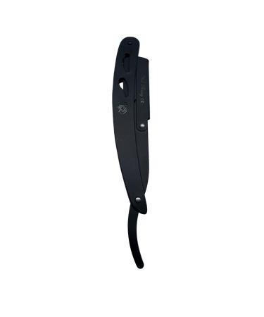Wishbeauty Straight Edge Razor High Quality Beard Shaver Razor (Black Teardrop Design)