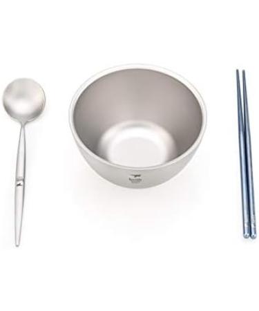 Keith Titanium Ti5354 Double-Wall Insulated Bowl - 18.6 fl oz | Lightweight & Durable - Buy Online on GoSupps.com