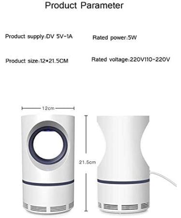 Buy Internal Mosquito Trap - USB Mosquito Case & LED Night Light for Home & Office - Effective Insect Catcher - Buy Online on GoSupps.com