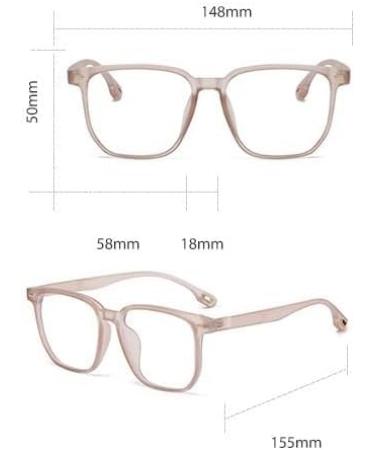 Fatigue Relief Oversized Reading Glasses | Blue Light Blocking +300 Green Eyewear - Buy Online on GoSupps.com