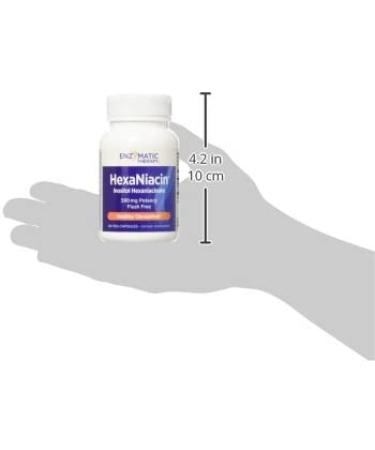 Nature's Way HexaNiacin 590 mg - 60 Vegan Capsules | Support Heart & Cholesterol Health - Buy Online on GoSupps.com