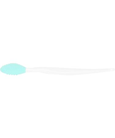 Silicone Nose & Lip Cleansing Brush - Double Sided Facial Exfoliator for Blackhead Removal & Moisturizing - Green - Buy Online on GoSupps.com
