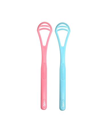 HugMiu 1PC Soft Silicon Tongue Scraper Cleaner Oral Scraper Premium Sweeper Bad Breath Cure Tools Pink