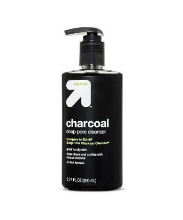 Charcoal Deep Pore Cleanser - 6.77 fl oz - up & up