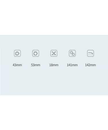 Fuqinqingoz Classic Semi-Frame Reading Glasses +100 C2 - Blue Light Blocking Glare Protection Computer Readers - Buy Online on GoSupps.com