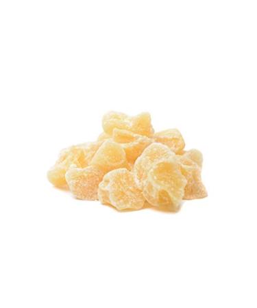Ginger cubes hot - slightly candied - candied ginger cubes - ginger pieces from Thailand (120g)