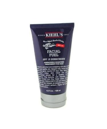 Kiehl's Facial Fuel Sunscreen SPF 15 Energizing Moisture Treatment for Men  4.2 Ounce